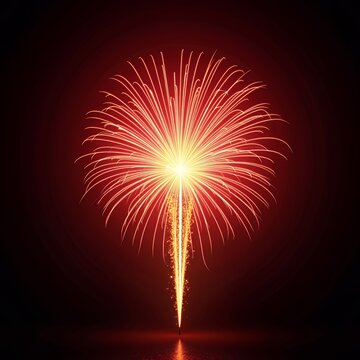 Palmen aus feuer 2023 firecracker new year's eve firecracker holiday celebration background design firework festive party