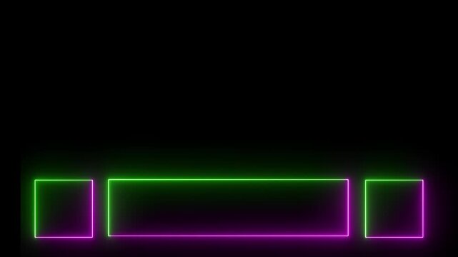 Neon line Modern cool-designed lower third in 4K alpha channel. Stunning 4K-alpha channel lower third quality for a title, TV news, information call box bars, and news channels. Easy to use. 4k videos