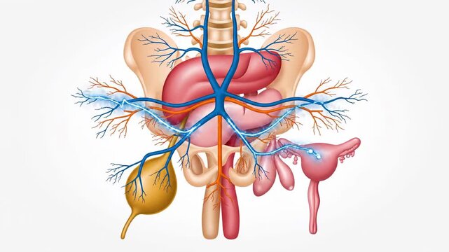 Pelvic Anatomy: Nervous System and Organs - Parasympathetic Network