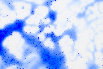 Abstract Background of Copper Peptides Skin Care Product on White Background