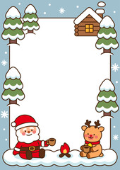 크리스마스 배경 일러스트