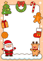 크리스마스 배경 일러스트