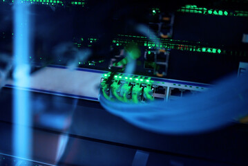 Network Cables in Data Center Environment