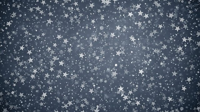 Gentle snowfall against a dark textured background creating a serene and peaceful winter atmosphere - Powered by Adobe