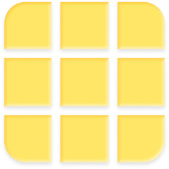 Bright Yellow Sticky Rice Cake for Lunar New Year 2026