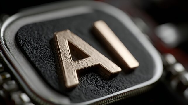 A watch displaying the letter a symbolizing time management and structured roadmapping in financial investment strategies