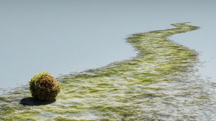 Tree standing in water illustrating the concept of liquidity stress forecasts and environmental financial insights