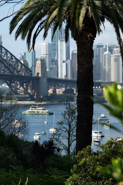 Sydney Harbour beneath Harbour Bridge