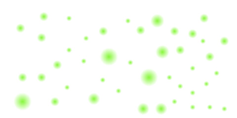 Vector illustration of green liquid paint drops and texture splash pattern on a clean white background design