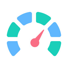 Dashboard Icon - Flat Color