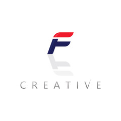 Premium Letter F Monogram Logo Created with Elegant Lines for Luxury Branding
