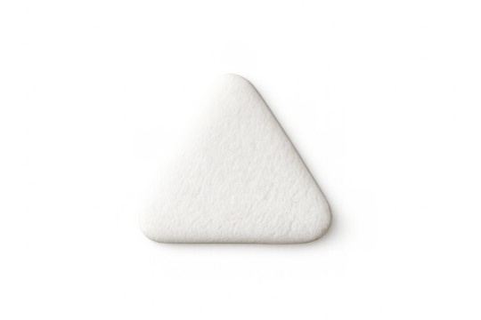 White tailor's chalk marking tool for sewing