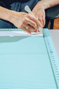 Folding  paper.