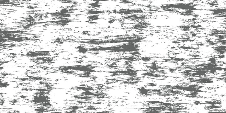 Grungy vector texture overlay background with distressed gray horizontal brush strokes and scratch marks