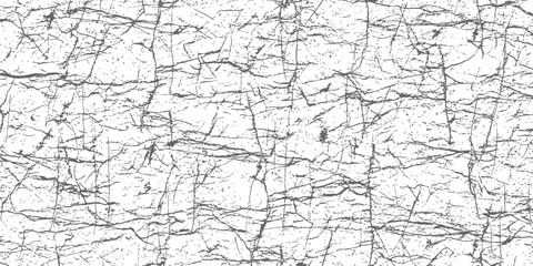 Seamless Grunge Texture Overlay Vector Distressed Crack Pattern Abstract Grungy Background Black and White Monochrome Surface