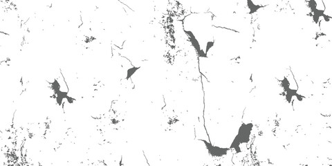 Distressed cracked paint texture overlay vector background