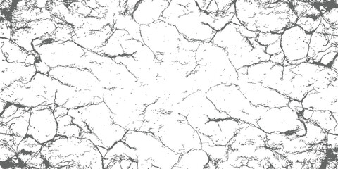 Obraz premium High contrast cracked grunge texture overlay abstract background distressed vector illustration