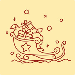 Christmas baubles arranged on a blue background, creating a festive holiday card design. Decorative Christmas ornaments forming a border. Merry Christmas and Happy New Year backdrop.