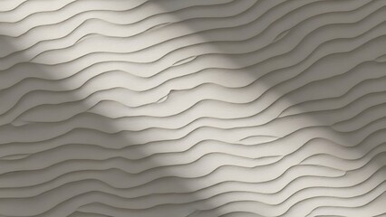 Obraz premium Elegant undulating light and shadow texture for modern interior design projects and stylish backgrounds now available