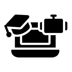 Education ai Solid icon