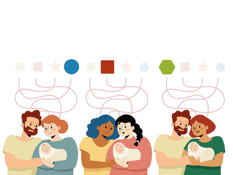 Diverse families connecting with inherited genetic traits