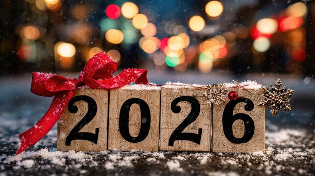 Celebrating the New Year 2026 with hope  joy  and new beginnings