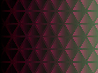 Purple Blue Deep Triangle Pattern