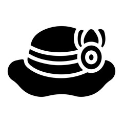 hat leaf Solid icon
