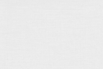 White linen fabric texture background, seamless pattern of natural textile.