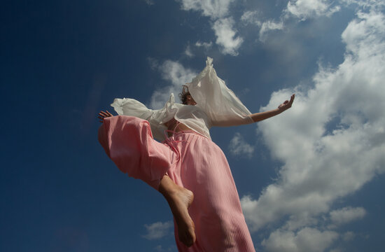 Dance in the cloudy sky 