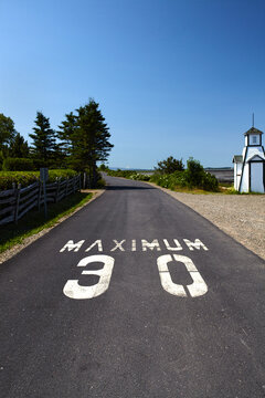 A reminder to slow down and take it easy