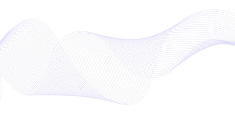 Abstract artistic background with flowing blue curve lines and digital wave pattern texture