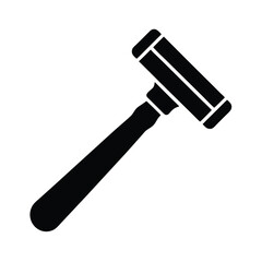 Double Edge Razor Vector Illustration