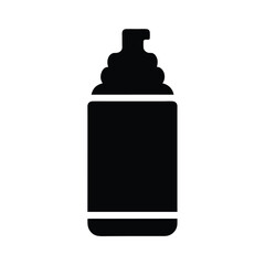 Shaving Foam Can Vector Illustration