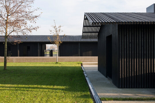 black barns
