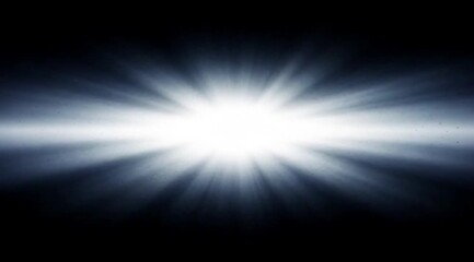 Luz abstrata em explosao suave