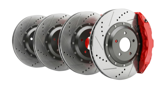 Sophisticated automotive component showcasing precision engineering and performance enhancement