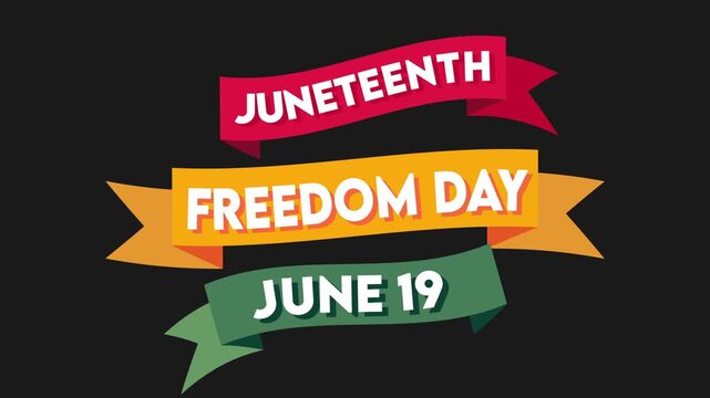 Happy Juneteenth Freedom Day to the Black community
