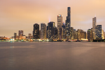 Obraz premium Chicago Skyline