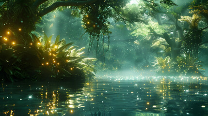 Obraz premium low angle ground view crystal-clear