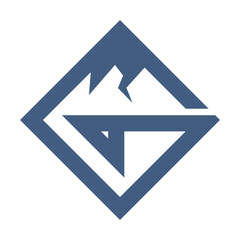 Glacier logo icon design