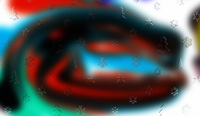 Abstract Fluid Background, Vibrant Multicolored Liquid Flow, Modern Graphic Design