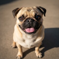 4-Smiling Pug-9
