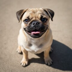 4-Smiling Pug-10