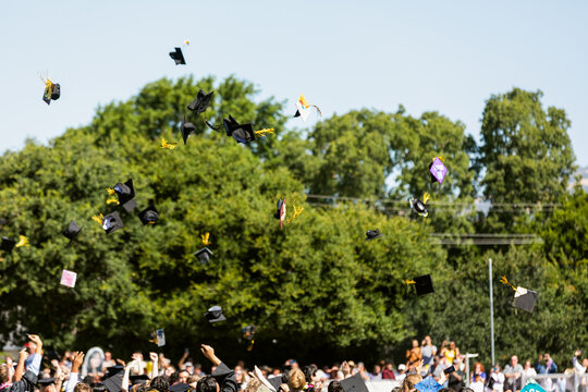 Caps Soaring Sky Graduation