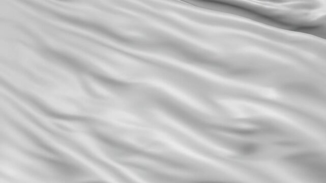 Seamless loop of a clean, minimalist white void subtly shifting and rippling like liquid digital silk creating an illusion of depth studio shot, wave, digital