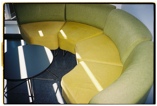Modern Waiting Room Sofa