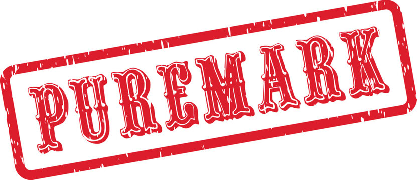 Official PUREMARK red stamp for branding and quality certification