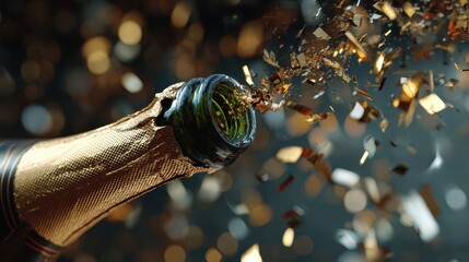 Celebrating Success A Sparkling Moment of Achievement