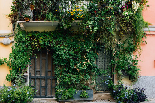 External of building in Villanova, Cagliari - Powered by Adobe